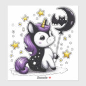 Little Unicorn Aufkleber (Blatt)