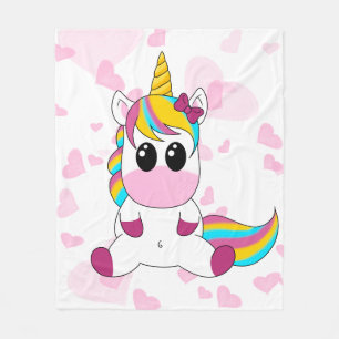 Little Unicorn Fleecedecke