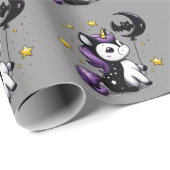 Little Unicorn Geschenkpapier (Rolleneckpunkt)