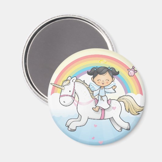 Little Unicorn Magnet (Vorderseite/Rückseite)