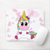 Little Unicorn Mousepad (Mit Mouse)