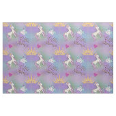 Little Unicorn Princess Stoff (Fat Quarter (45,7 x 55,9 cm))