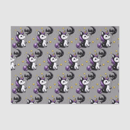 Little Unicorn Seidenpapier (Vorderseite)