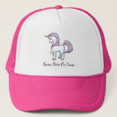 Little Unicorn Trucker Hat Truckerkappe (Vorderseite)