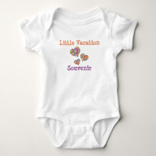 Little Vacation Souvenir Baby Strampler