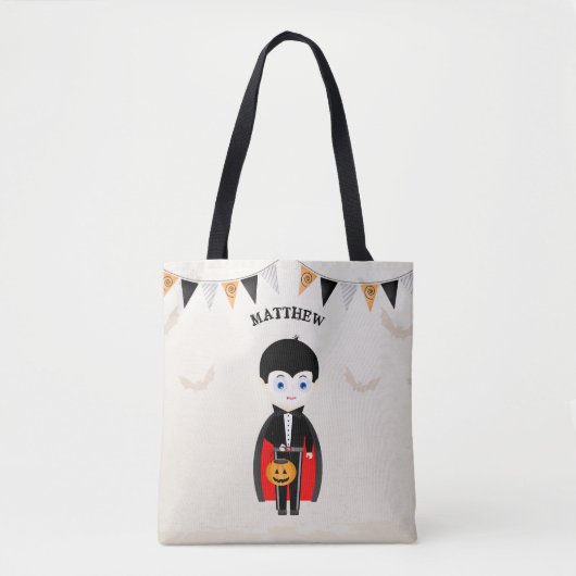 Little Vampire Halloween-Party Tasche (Vorderseite)