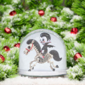 Little Vampire on a Horse, von Natasha Us Schneekugeln (Weihnachten)