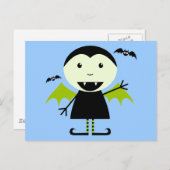 Little Vampire Postkarte (Vorne/Hinten)
