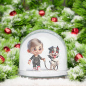 Little Vampire with a Friend, by Natasha Us Schneekugeln (Weihnachten)