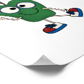 Little Vegetarian Poster (Ecke)