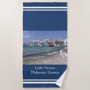 Little Venice, Griechenland Strandtuch