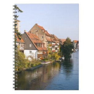 Little Venice (Klein Venedig) und River Regnitz Notizblock