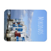 Little Venice, Mykonos, Griechenland Magnet (Horizontal)