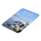 Little Venice, Mykonos, Griechenland Magnet (Linke Seite)