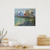 Little Venice Mykonos Poster (Küche)