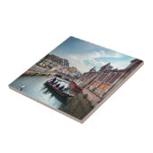 Little Venice River Boat Fliese (Seite)