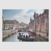 Little Venice River Boat Seidenpapier (Vorderseite)