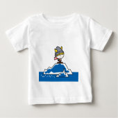 Little Viking Boy Baby T-shirt (Vorderseite)