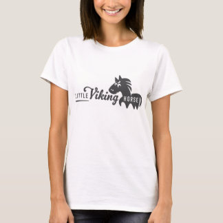 Little Viking Horse Logo T - Shirt
