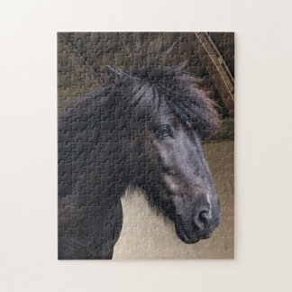 Little Viking Horse Noble Head Jigsaw Puzzle