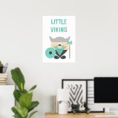 Little Viking Wall Art Poster (Heimbüro)