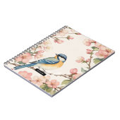Little Vintag Blue Bird | Notebook-Journal Notizblock (Linke Seite)
