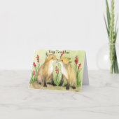 Little Vixens Karte (Vorderseite)