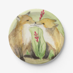 Little Vixens Pappteller