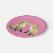 Little Vixens Pappteller (Schrägansicht)