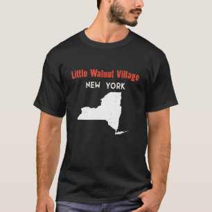 Little Walnut Village New York USA Staat America T T-Shirt