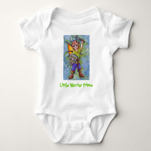 Little Warrior Prince Baby Strampler