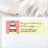 Little Wedding Cake Personalisiert Address Labels (Insitu)