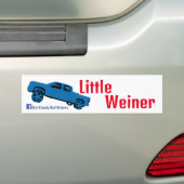Little Weiner Square Autoaufkleber (Auf Auto)