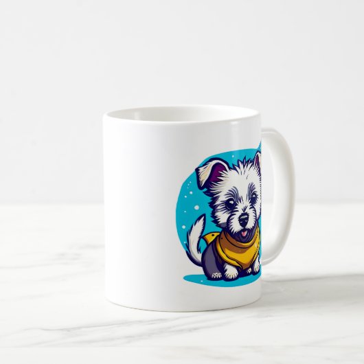 Little Westie Kaffeetasse (VorderseiteRechts)