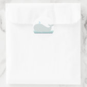 Little Whale {Aquamarin} | Aufkleber (Tasche)