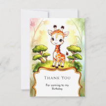 Little Whimsical Giraffe Geburtstag