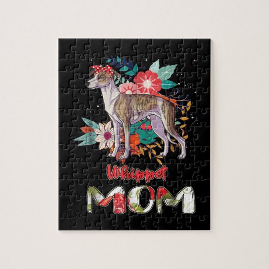 Little Whippet Liebhaber Puzzle (Vertikal)
