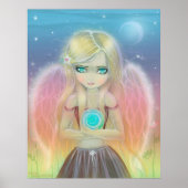 Little Whirlwind Angel Poster Print (Vorne)