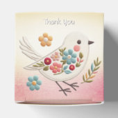 Little White Bird Floral Fevor Box Geschenkschachtel (Oben)