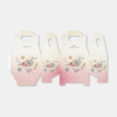 Little White Bird Floral Fevor Box Geschenkschachtel (Ungefaltet)