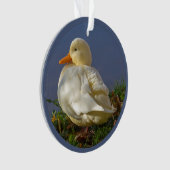 Little White Duck Ornament (Vorderseite)
