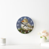 Little White Duck Runde Wanduhr (Zuhause)