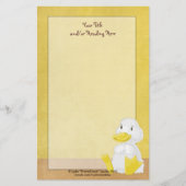 Little White Duck Stationery Briefpapier (Vorderseite)