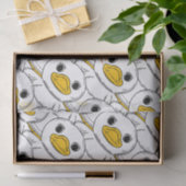 Little White Duck Stehend Thunder_Cove Seidenpapier (Geschenk)