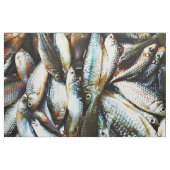 Little White Fish Stoff (Yard (91,4 cm))