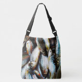 Little White Fish Tragetaschen Mit Langen Trägern (Vorderseite)