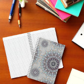 Little White Floral Fallen Notizblock