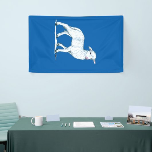 Little White Lamb Banner (Messeveranstaltung)
