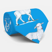 Little White Lamb Krawatte (Gerollt)