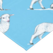 Little White Lamb Tischdecke (Schrägansicht)